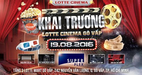 lịch chiếu phim cgv nguyễn văn lượng|Lotte Gò Vấp: Đặt vé xem phim, giá vé, lịch chiếu trên .